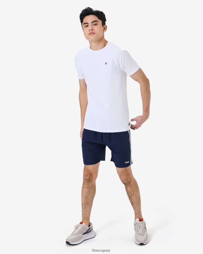 blanco FILA camiseta fila hannes blanca hombre 6L8PR22526