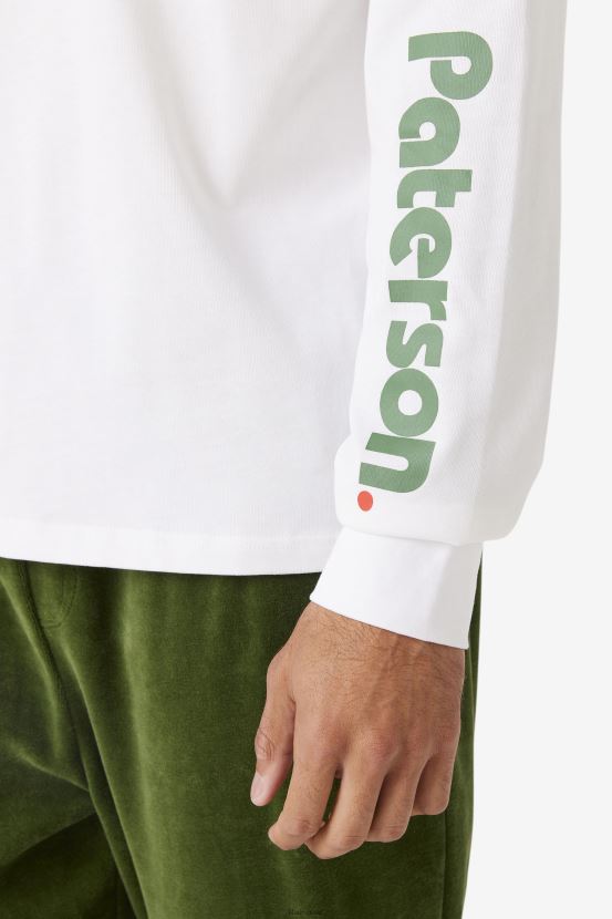 blanco FILA fila camiseta fila x paterson blanca manga larga 6L8PR2328