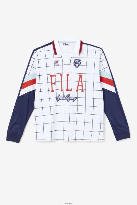 blanco/azul canal/rojo FILA fila kay camiseta de portero blanco/azul canal/rojo 6L8PR2403