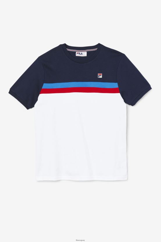 blanco/azul marino/azul fuerte/rojo FILA blanco/azul marino/azul fuerte/rojo exento tripulación fila 6L8PR2330