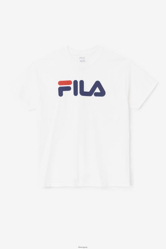 blanco/azul marino/rojo FILA camiseta con logo para hombre blanco/azul marino/rojo fila 6L8PR2269