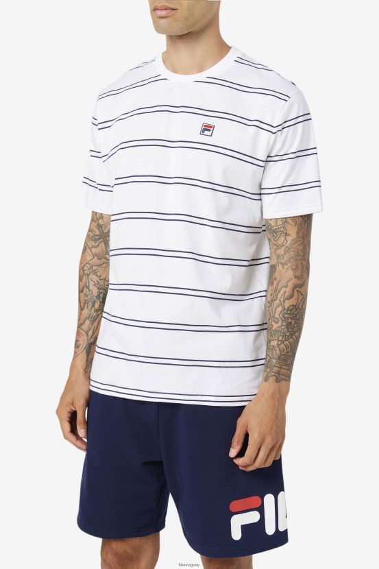 blanco/chaquetón FILA camiseta felix fila blanco/peacoat 6L8PR2368