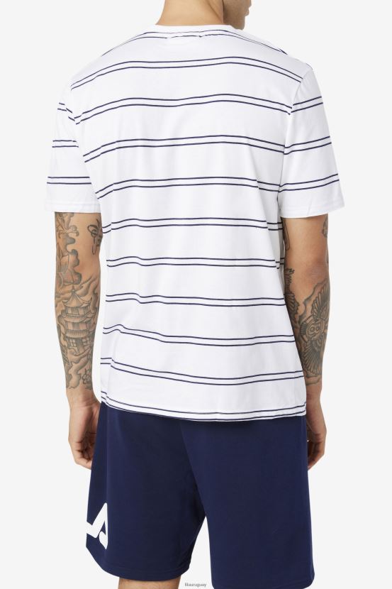 blanco/chaquetón FILA camiseta felix fila blanco/peacoat 6L8PR2368