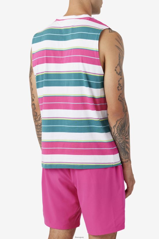 blanco/púrpura/pantano FILA camiseta sin mangas fila blanca/morada/bayou sandu 6L8PR2372