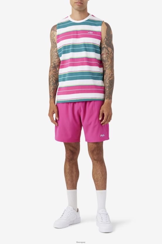 blanco/púrpura/pantano FILA camiseta sin mangas fila blanca/morada/bayou sandu 6L8PR2372