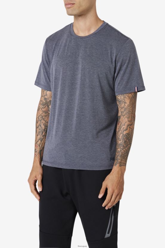 brezo de tinta china FILA camiseta commuter fila india ink heather 6L8PR2401