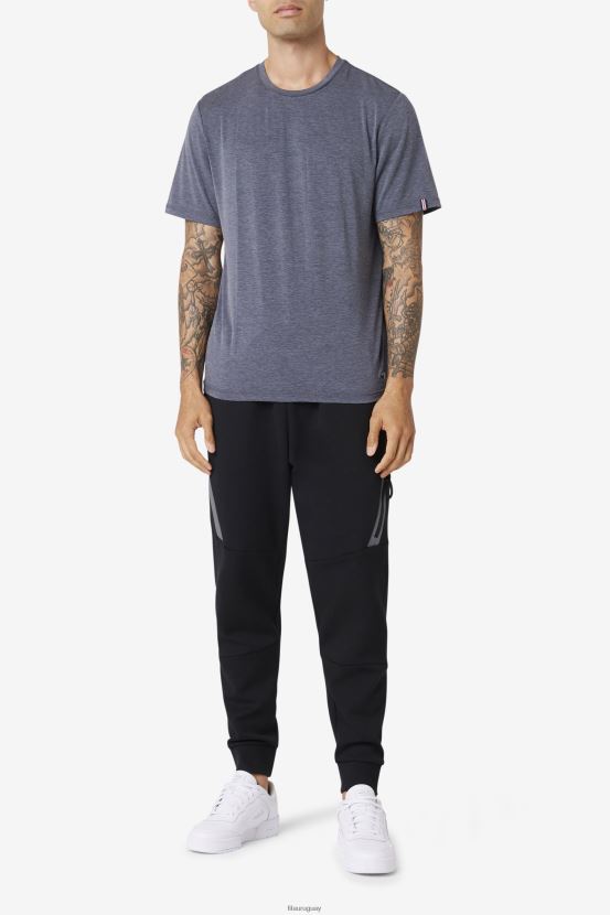 brezo de tinta china FILA camiseta commuter fila india ink heather 6L8PR2401
