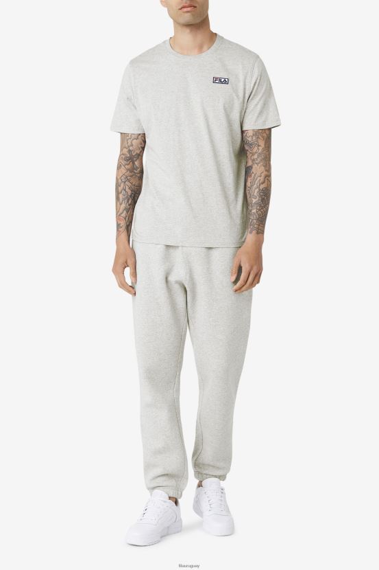 brezo gris FILA camiseta fila skylar gris jaspeado 6L8PR2336