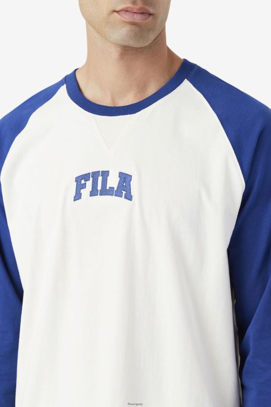 gardenia/azul FILA camiseta fila chet raglan gardenia/azul 6L8PR2307