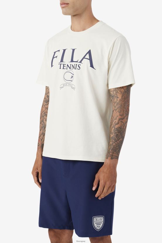 gardenia/azul marino FILA camiseta fila gardenia/navy saran 6L8PR2342