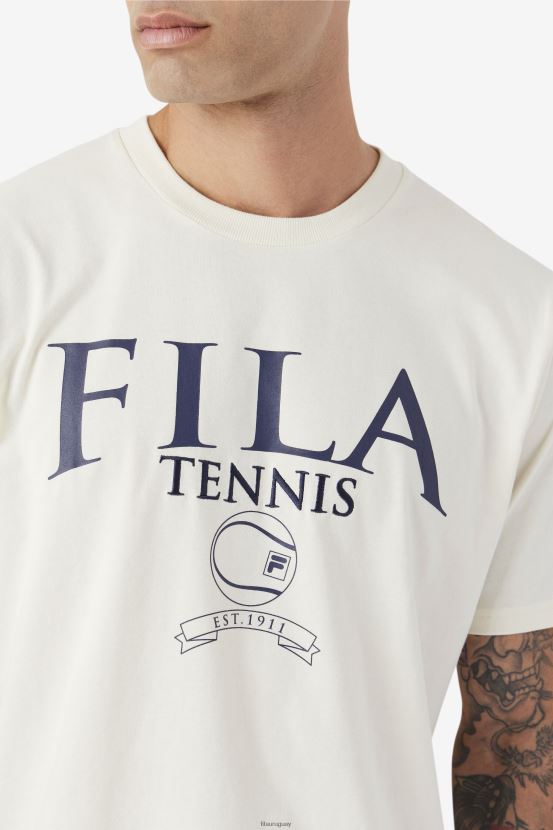 gardenia/azul marino FILA camiseta fila gardenia/navy saran 6L8PR2342
