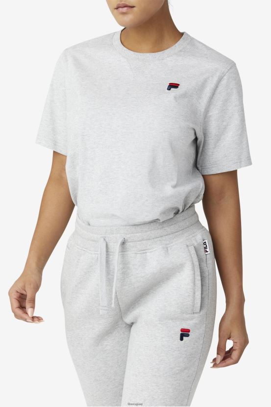 gris claro FILA camiseta fila gris claro derion 6L8PR2264