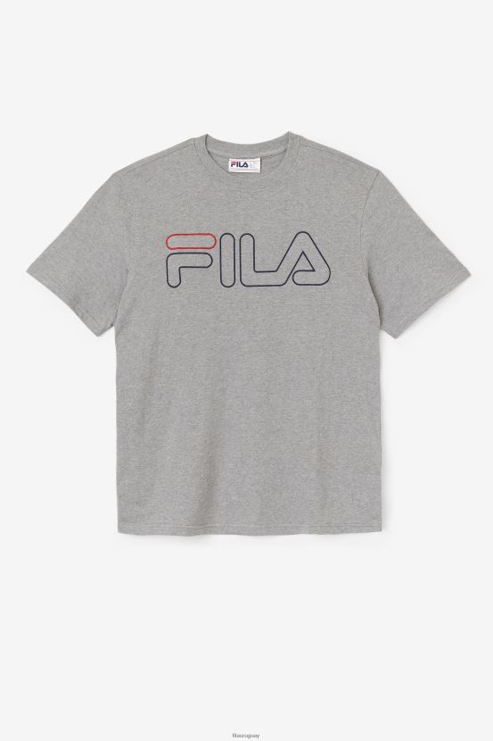jaspeado/azul marino/rojo FILA camiseta fila borough jaspeado/azul marino/rojo 6L8PR2277