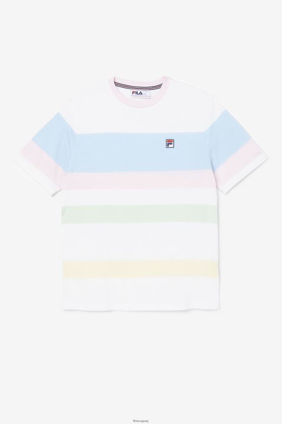 malvavisco/azul/rosa/tierno FILA fila marshmallow/azul/rosa/tierno slitter crew 6L8PR2346