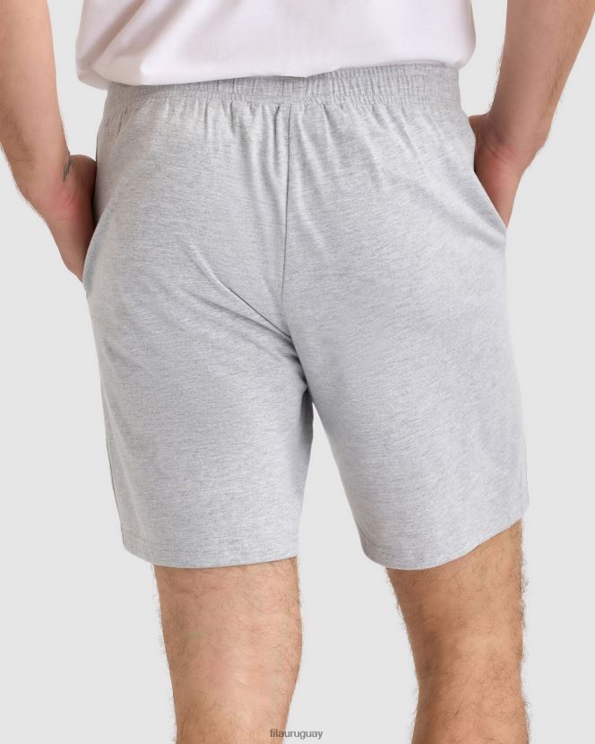 marga gris FILA pantalones cortos boston unisex gris marle fila 6L8PR22327