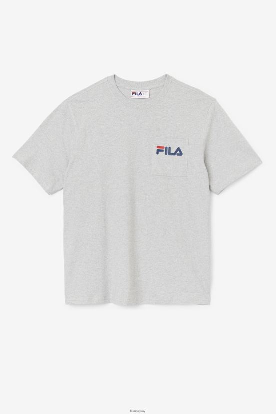 marga gris claro FILA camiseta con bolsillo curtis fila gris claro jaspeado 6L8PR2398