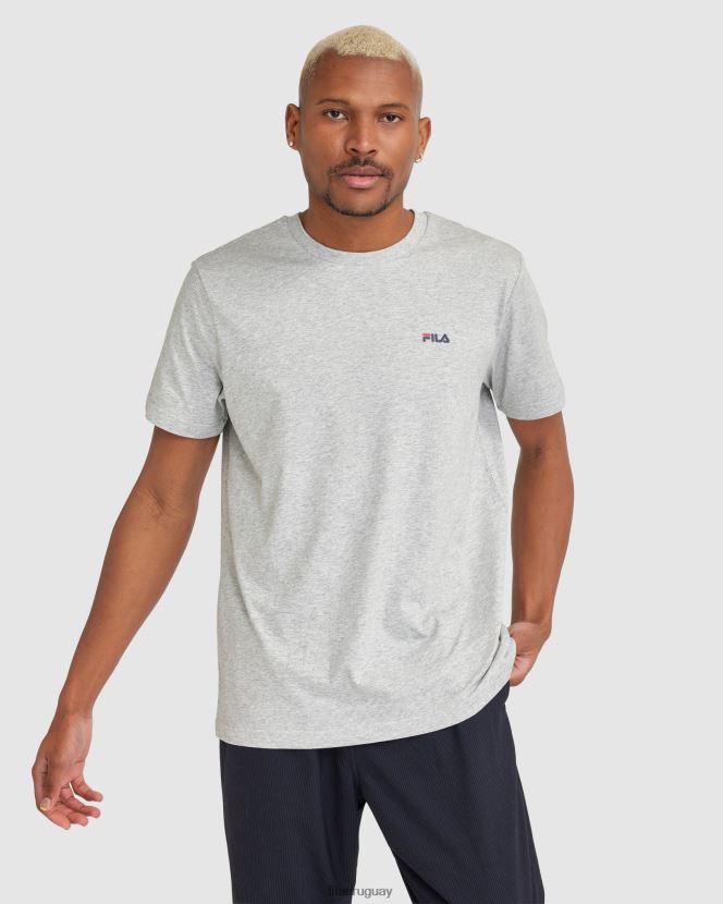 marga plateada FILA fila unisex classic tee 2 plateada marle 6L8PR22475