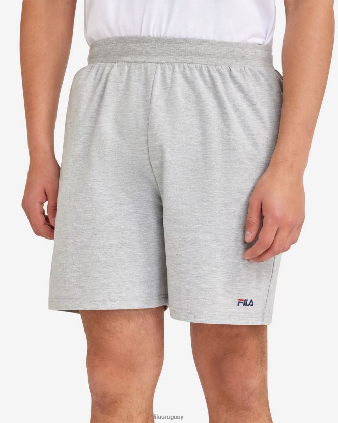 marga plateada FILA pantalones cortos fila silver marle básicos para hombre 6L8PR22332