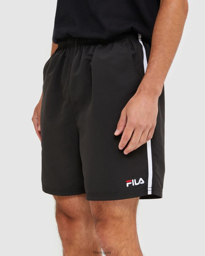 negro FILA Pantalón corto fila classic microfibra hombre negro 6L8PR22457