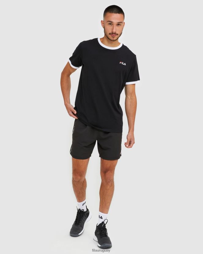 negro FILA Pantalón corto fila classic microfibra hombre negro 6L8PR22457