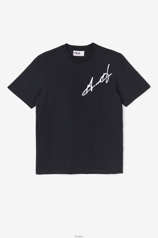 negro FILA camiseta fila Grant Hill Cormac negra 6L8PR2227