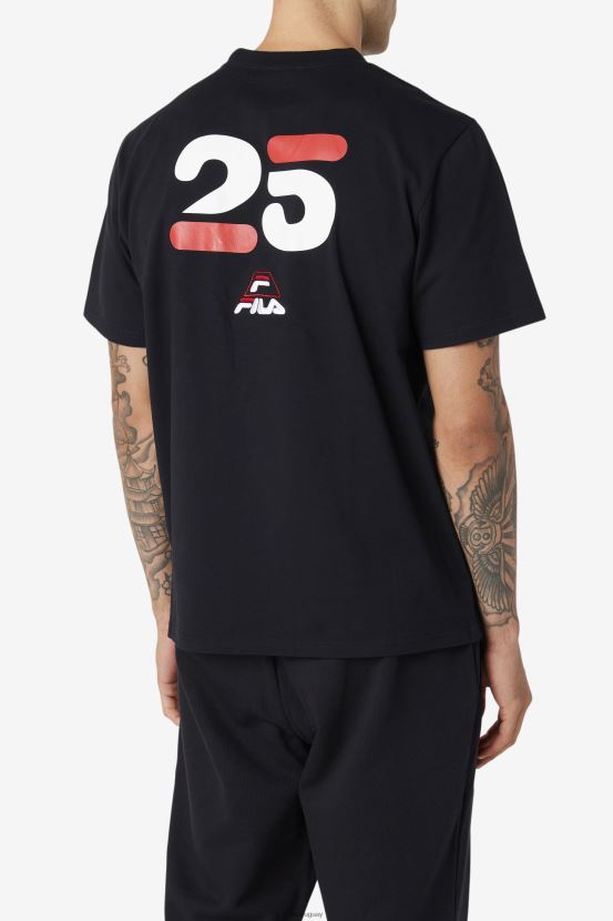 negro FILA camiseta fila Grant Hill Cormac negra 6L8PR2227