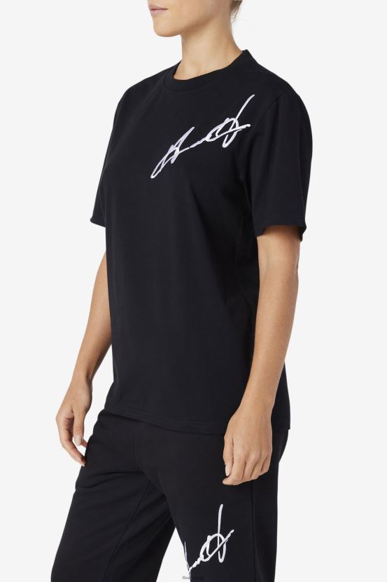 negro FILA camiseta fila Grant Hill Cormac negra 6L8PR2227