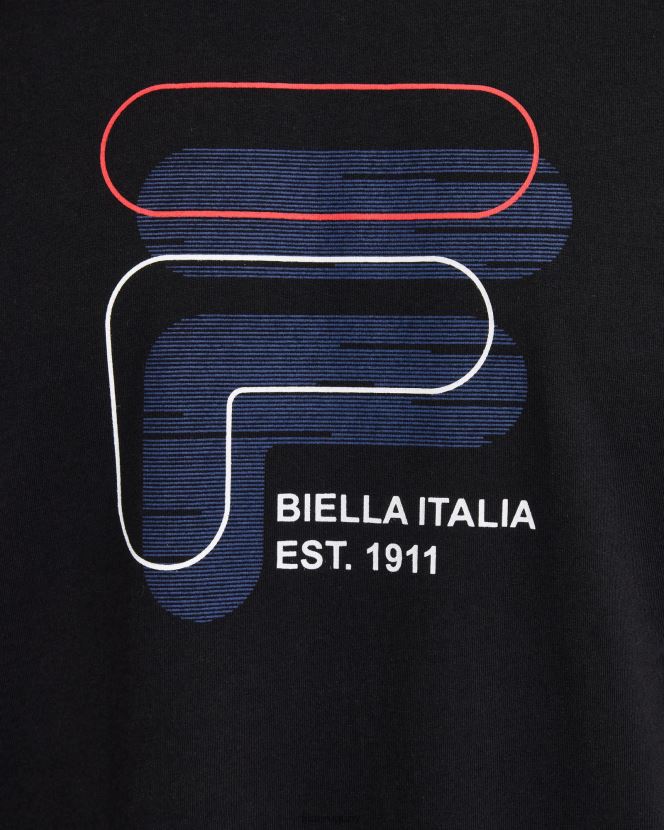 negro FILA camiseta fila lennox plus hombre negra 6L8PR22363