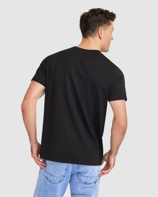 negro FILA camiseta fila matthew hombre negra 6L8PR22401