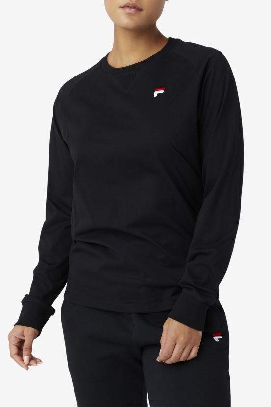 negro FILA fila flynn camiseta manga larga negra 6L8PR2289