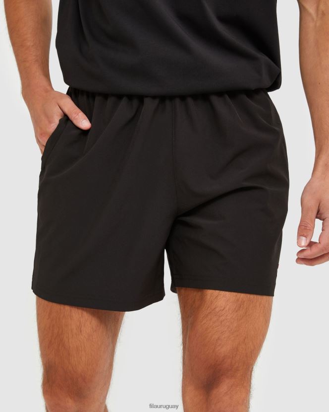 negro FILA pantalón corto clásico para hombre fila negro 6L8PR22480
