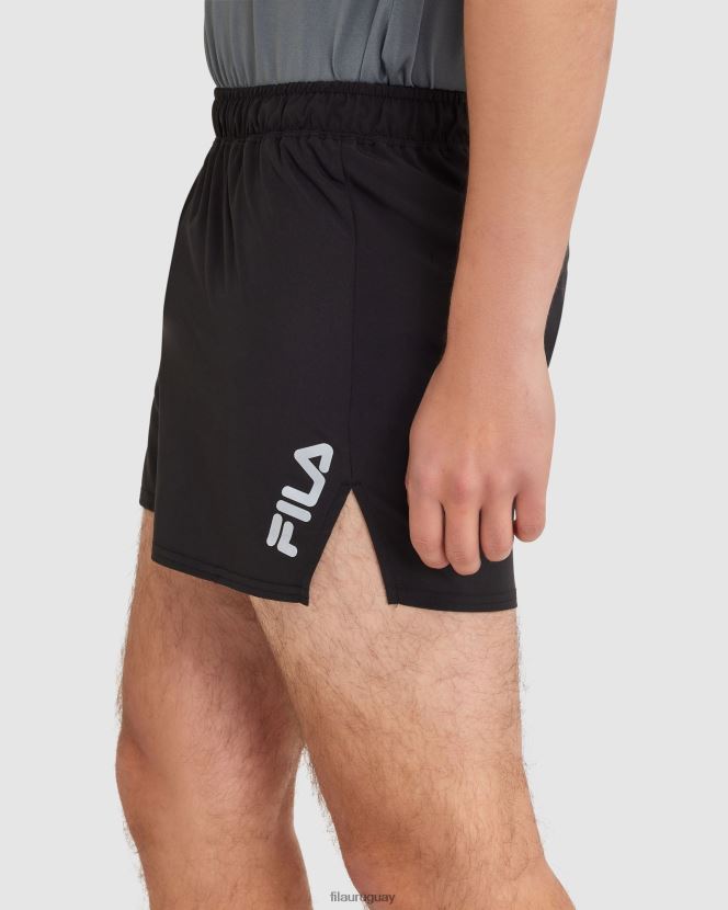 negro FILA pantalones cortos fila caleb run hombre negros 6L8PR22420