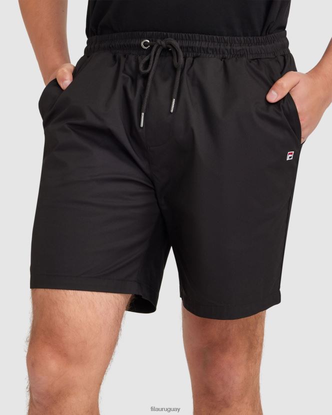 negro FILA pantalones cortos fila lance negros para hombre 6L8PR22362