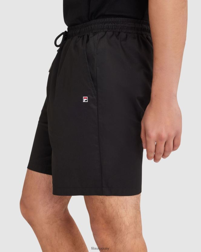 negro FILA pantalones cortos fila lance negros para hombre 6L8PR22362