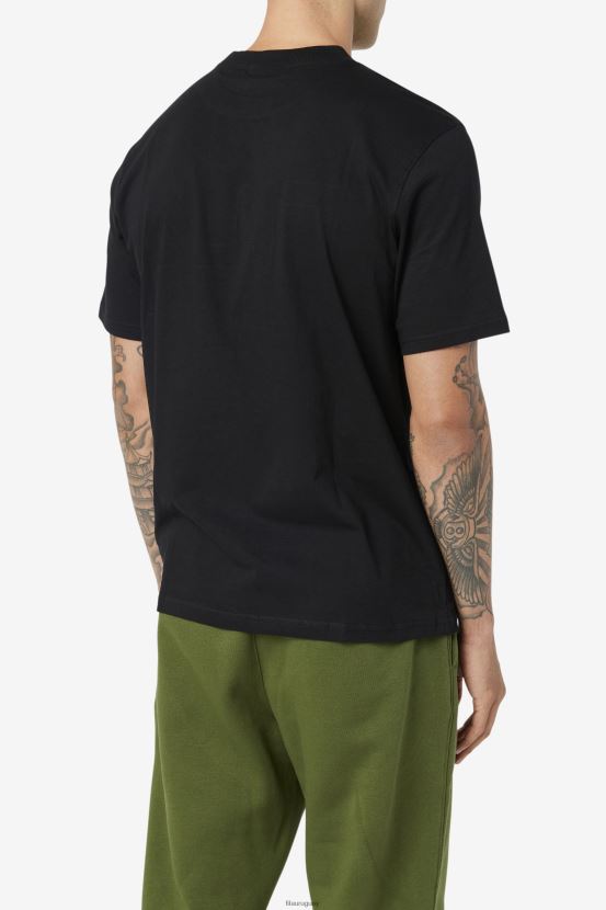 negro/blanco/rojo FILA camiseta fila negra/blanca/roja 6L8PR2276