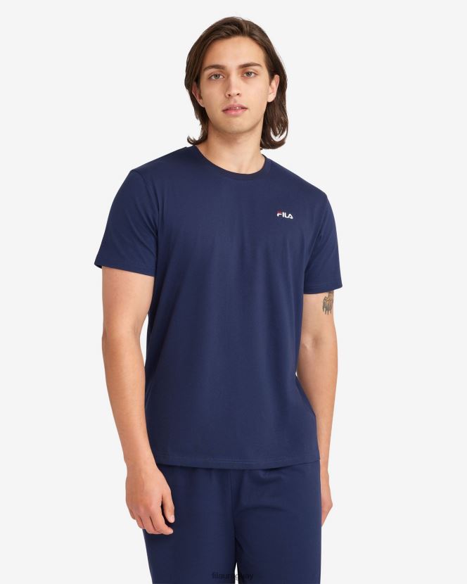 nueva marina FILA camiseta básica hombre fila new marino 6L8PR22318