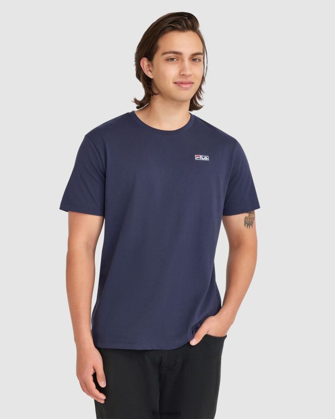 nueva marina FILA camiseta cian hombre nueva azul marino fila 6L8PR22411