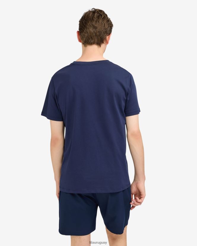 nueva marina FILA camiseta fila roger nueva azul marino 6L8PR22531