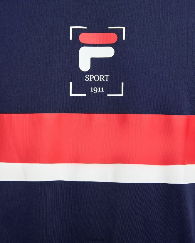 nueva marina FILA camiseta fila roger nueva azul marino 6L8PR22531