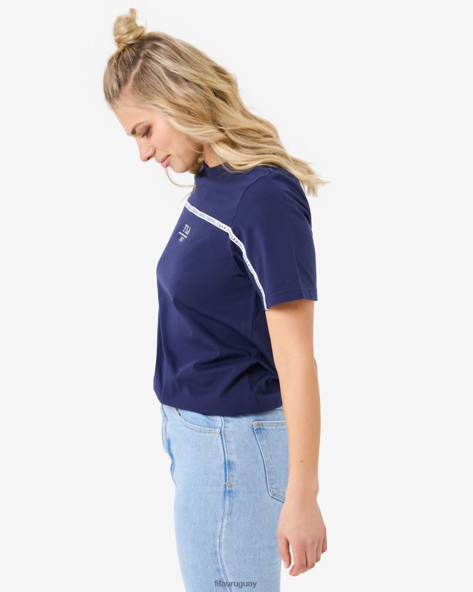 nueva marina FILA camiseta urbana unisex fila new marino 6L8PR22546