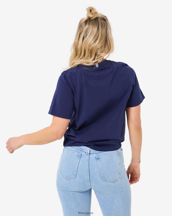 nueva marina FILA camiseta urbana unisex fila new marino 6L8PR22546