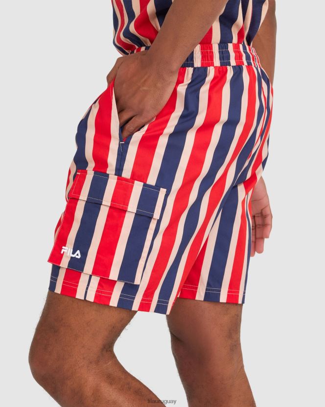 nueva marina FILA fila jett short hombre new azul marino 6L8PR22336