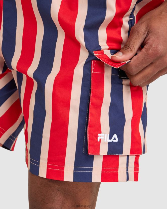 nueva marina FILA fila jett short hombre new azul marino 6L8PR22336