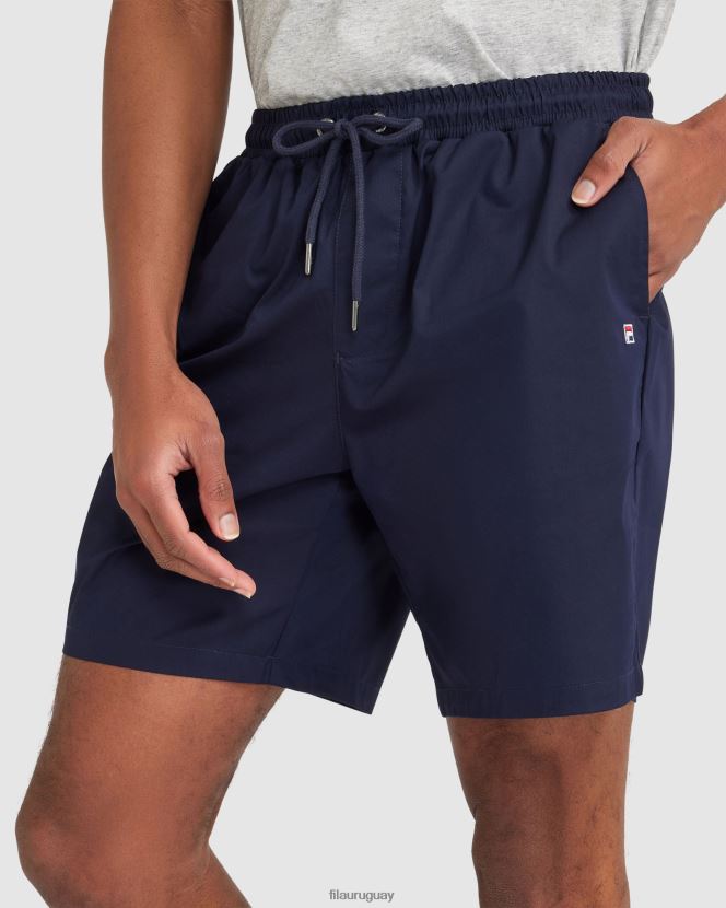 nueva marina FILA fila lance short hombre nuevo azul marino 6L8PR22395