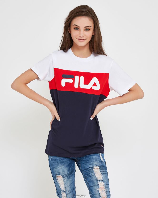 nueva marina FILA nueva camiseta fila unisex génova azul marino 6L8PR22541