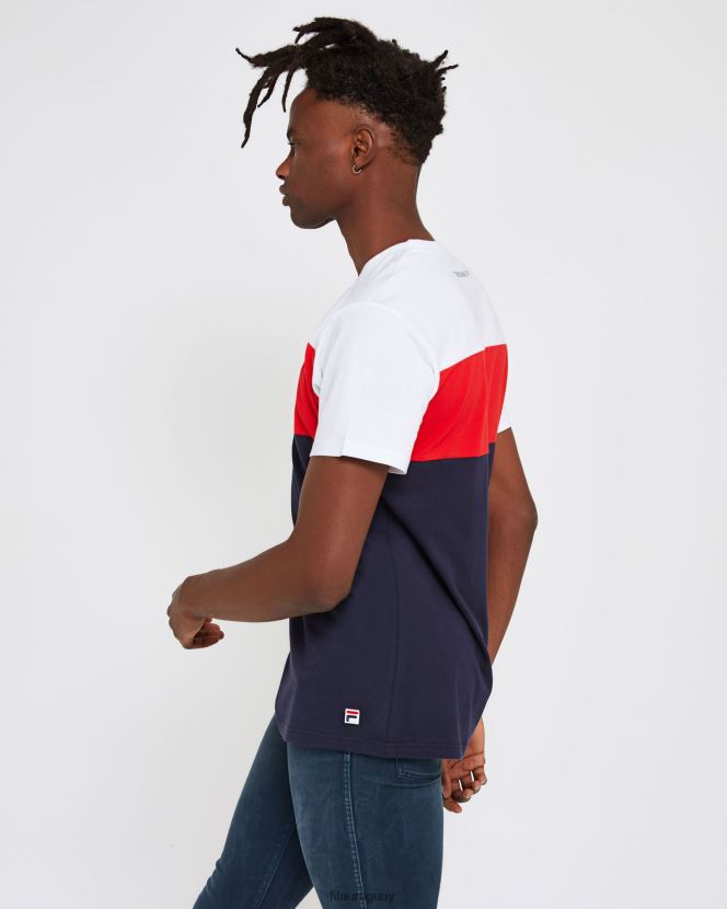 nueva marina FILA nueva camiseta fila unisex génova azul marino 6L8PR22541