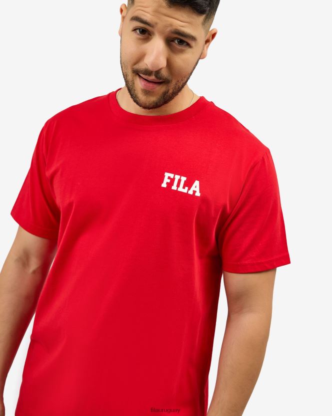 rojo FILA camiseta fila juan roja 6L8PR22565