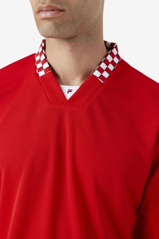 rojo FILA fila bevans park camiseta manga larga roja 6L8PR2325