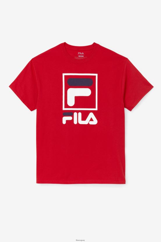 rojo/blanco/azul marino FILA camiseta fila roja/blanca/azul marino fila 6L8PR2306