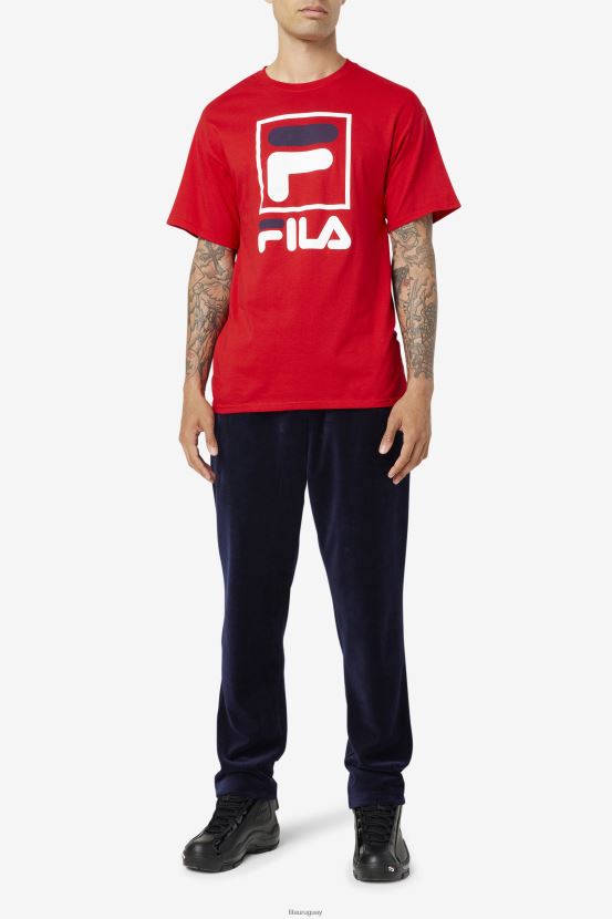 rojo/blanco/azul marino FILA camiseta fila roja/blanca/azul marino fila 6L8PR2306
